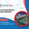 AI plagiarism removal Adamas University