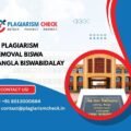 AI plagiarism removal Biswa Bangla Biswabidalay