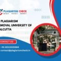 AI plagiarism removal University of Calcutta
