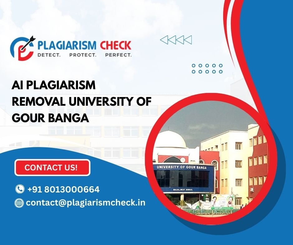 AI plagiarism removal University of Gour Banga