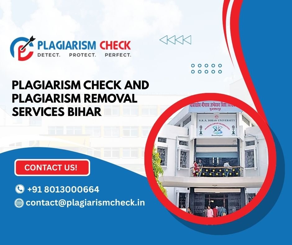 Plagiarism check and Plagiarism removal services Bihar
