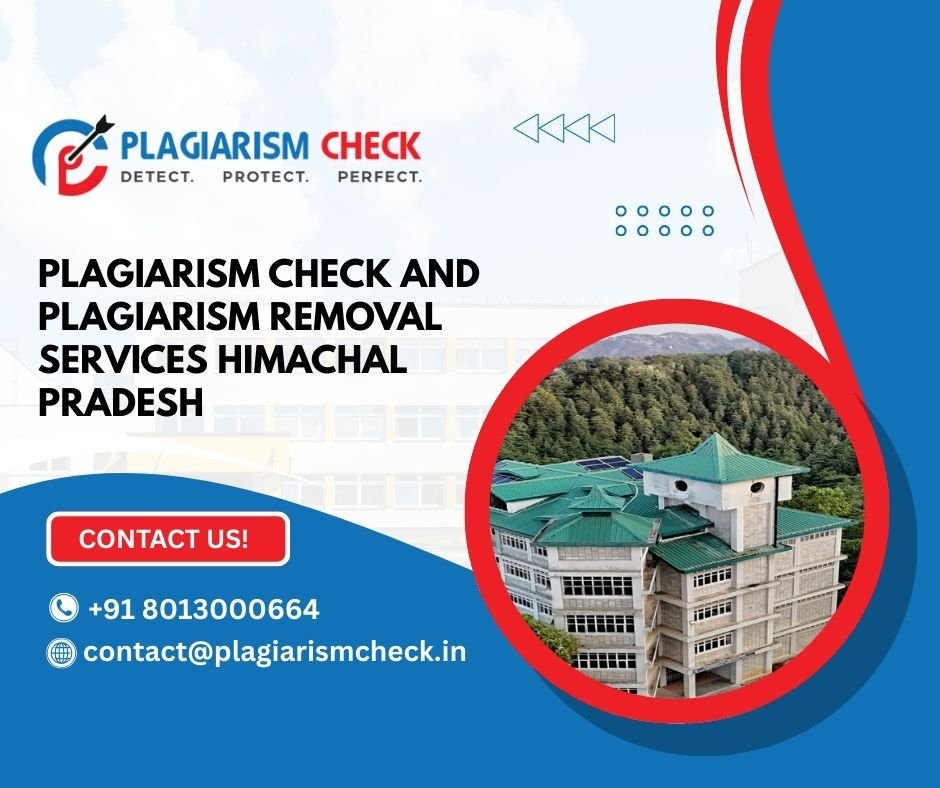 Plagiarism check and Plagiarism removal services Himachal Pradesh