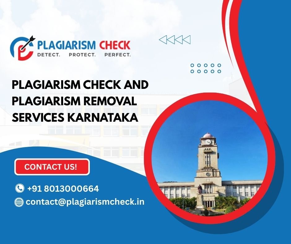 Plagiarism check and Plagiarism removal services Karnataka