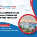 Plagiarism check and Plagiarism removal services Meghalaya