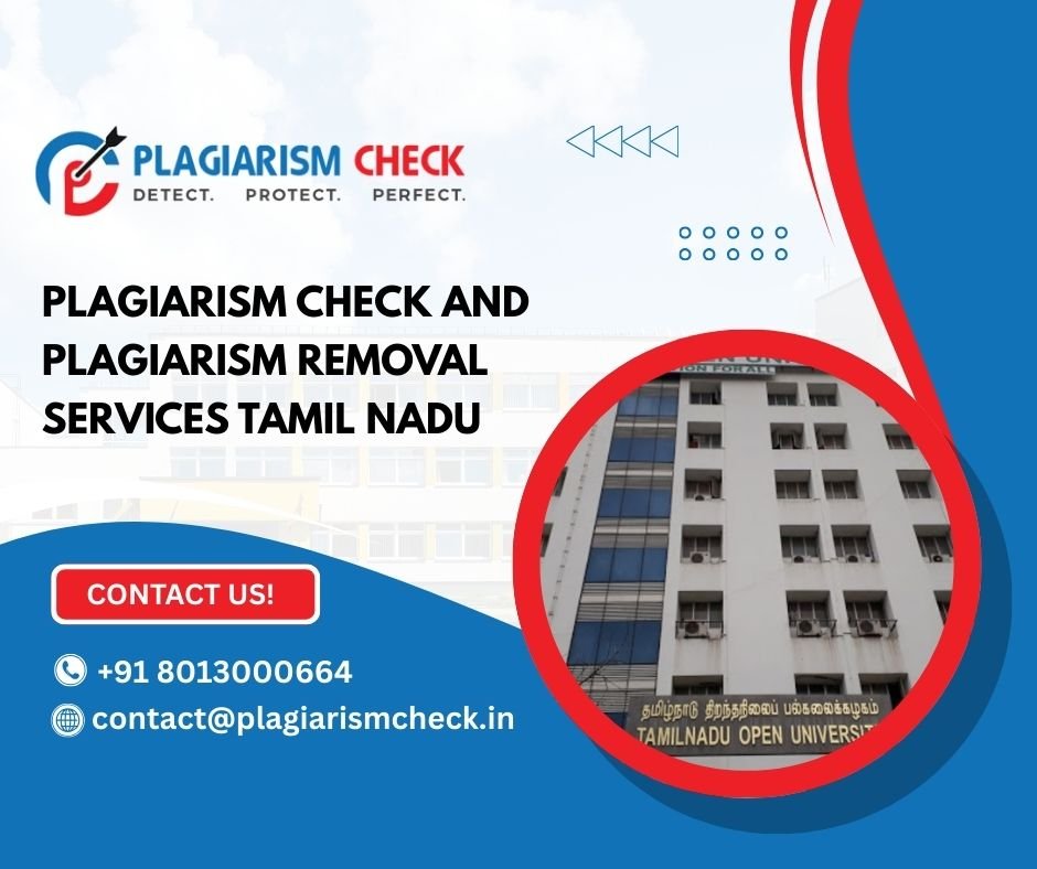Plagiarism check and Plagiarism removal services Tamil Nadu
