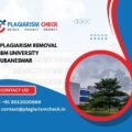 AI plagiarism removal ASBM University Bhubaneswar
