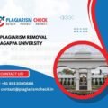 AI plagiarism removal Alagappa University