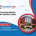 AI plagiarism removal Amity University Noida
