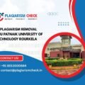 AI plagiarism removal Biju Patnaik University of Technology Rourkela