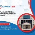 AI plagiarism removal Dharanidhar University Keonjhar