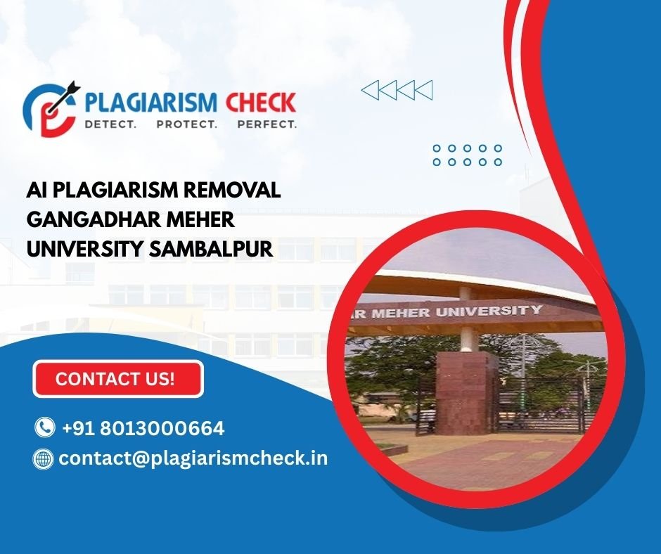 AI plagiarism removal Gangadhar Meher University Sambalpur
