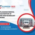 AI plagiarism removal Indian Institute of Handloom Technology Bargarh