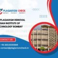 AI plagiarism removal Indian Institute of Technology Bombay