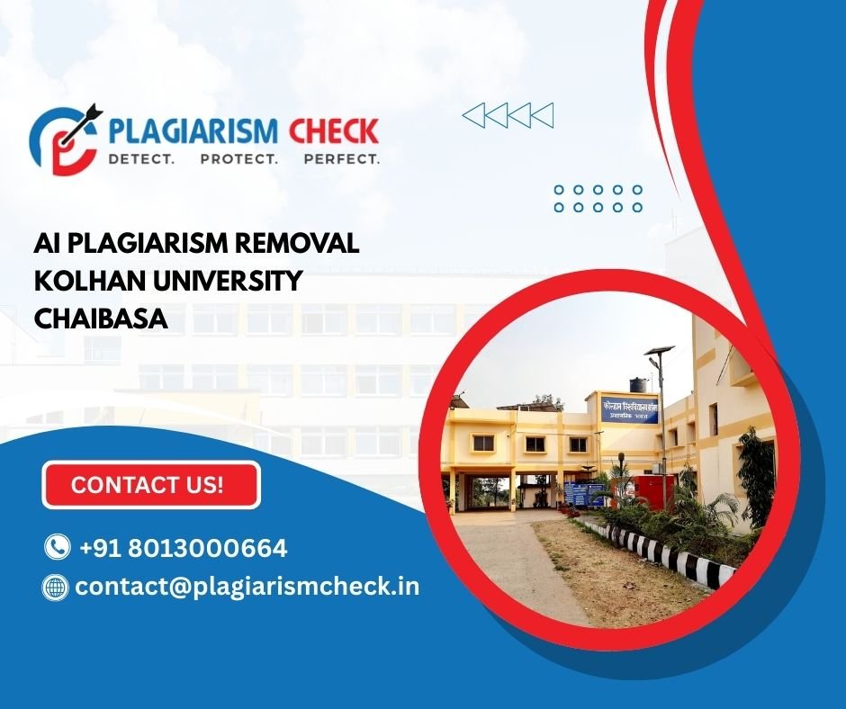AI plagiarism removal Kolhan University Chaibasa