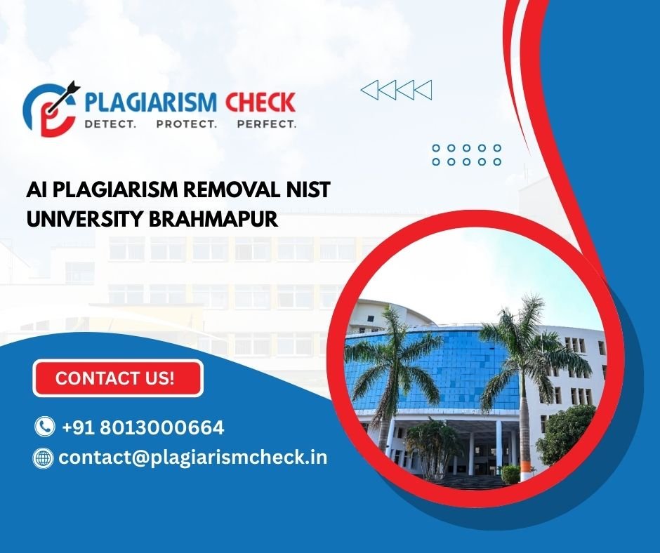 AI plagiarism removal NIST University Brahmapur