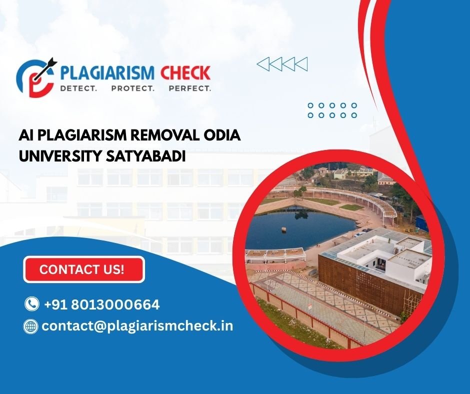 AI plagiarism removal Odia University Satyabadi