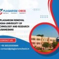 AI plagiarism removal Odisha University of Technology and Research Bhubaneswar