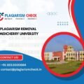 AI plagiarism removal Pondicherry University