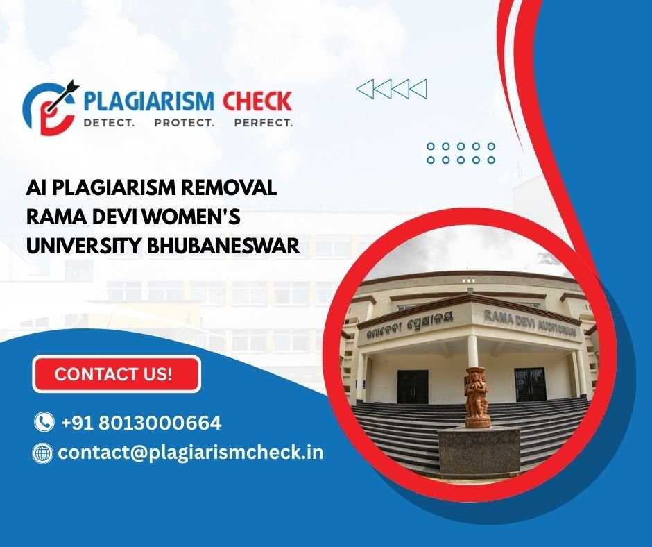 AI plagiarism removal Rama Devi Women's University Bhubaneswar