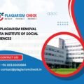 AI plagiarism removal Tata Institute of Social Sciences