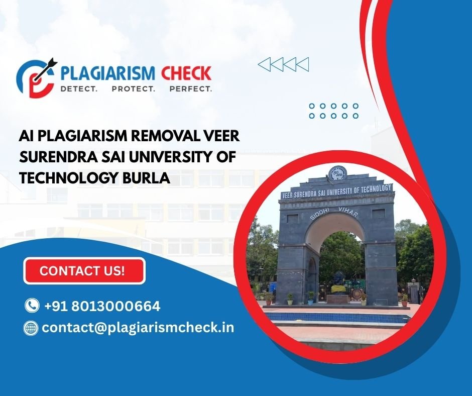 AI plagiarism removal Veer Surendra Sai University of Technology Burla