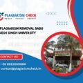 AI plagiarism removal Babu Dinesh Singh University
