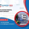 AI plagiarism removal Tezpur University
