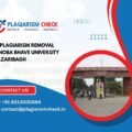 AI plagiarism removal Vinoba Bhave University Hazaribagh