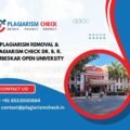 AI plagiarism removal & plagiarism check Dr. B. R. Ambedkar Open University