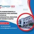 AI plagiarism removal & plagiarism check National Institute of Pharmaceutical Education and Research Hajipur
