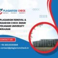 AI plagiarism removal & plagiarism check Swami Vivekanand University Kokrajhar