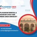AI plagiarism removal & plagiarism check Veer Kunwar Singh University