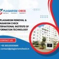 AI plagiarism removal & plagiarism check International Institute of Information Technology
