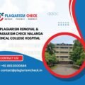 AI plagiarism removal & plagiarism check Nalanda Medical College Hospital
