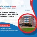 AI plagiarism removal & plagiarism check Bapatla Engineering College