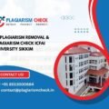 AI plagiarism removal & plagiarism check ICFAI University Sikkim