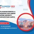 AI plagiarism removal & plagiarism check Indian Maritime University Visakhapatnam Campus