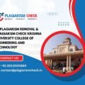 AI plagiarism removal & plagiarism check Krishna University College of Engineering and Technology
