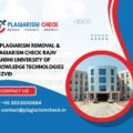 AI plagiarism removal & plagiarism check Rajiv Gandhi University of Knowledge Technologies Nuzvid