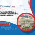 AI plagiarism removal & plagiarism check Saveetha Amaravati University