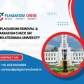 AI plagiarism removal & plagiarism check Sri Venkateswara University