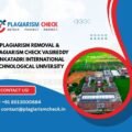 AI plagiarism removal & plagiarism check Vasireddy Venkatadri International Technological University