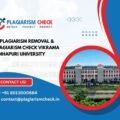 AI plagiarism removal & plagiarism check Vikrama Simhapuri University