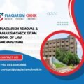 AI plagiarism removal & plagiarism check Gitam School of Law Visakhapatnam