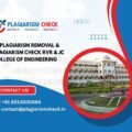 AI plagiarism removal & plagiarism check RVR & JC College of Engineering