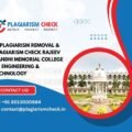 AI plagiarism removal & plagiarism check Rajeev Gandhi Memorial College of Engineering & Technology