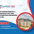 AI plagiarism removal & plagiarism check Sree Vidyanikethan Engineering College