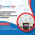 AI plagiarism removal & plagiarism check Veeravalli College of Law Rajahmundhry