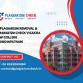 AI plagiarism removal & plagiarism check Visakha Law College Visakhapatnam
